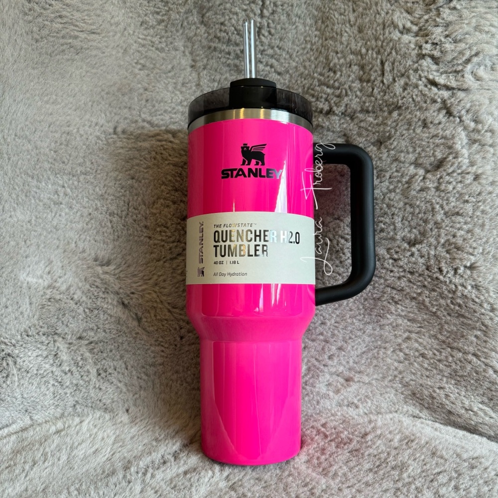 Stanley H2.0 Quencher Tumbler - Neon Pink